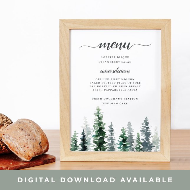 Timber Grove Menu Sign (Creator Uploaded)