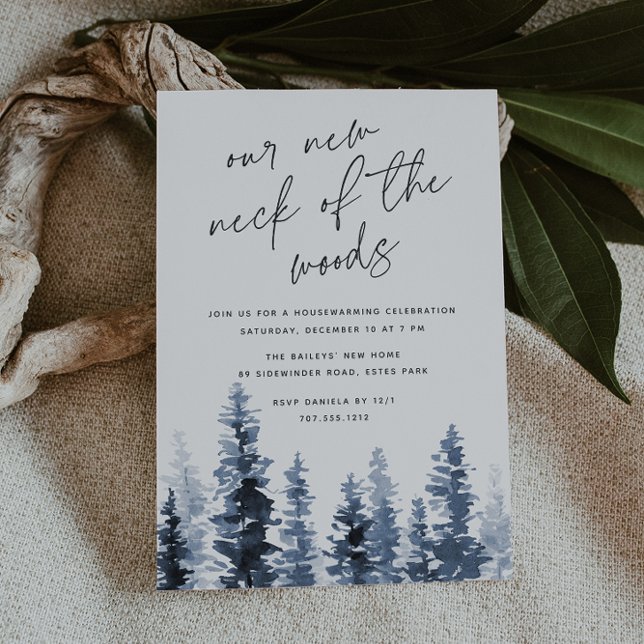 Timber Grove | New Neck of the Woods Housewarming Invitation (Creator Uploaded)
