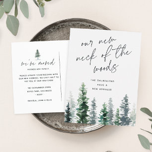 Timber Grove New Neck of the Woods Moving Postcard
