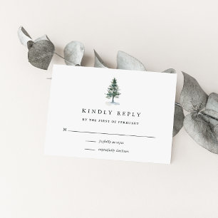 Timber Grove RSVP Card