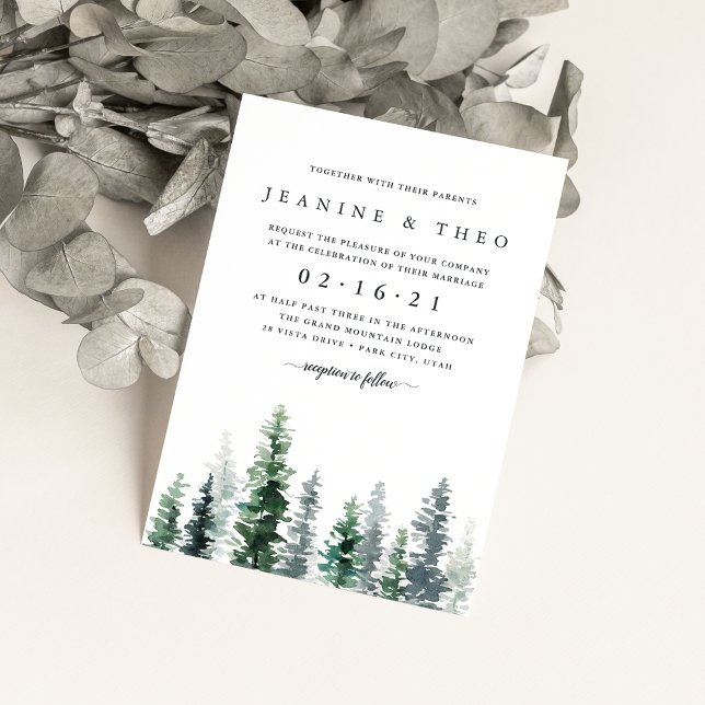 Timber Grove | Wedding Invitation (Creator Uploaded)