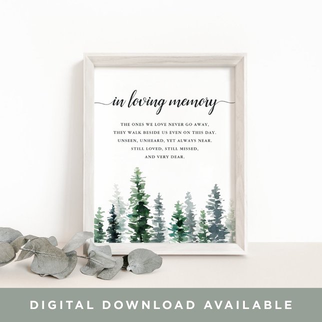 Timber Grove Wedding Memorial Sign (Creator Uploaded)