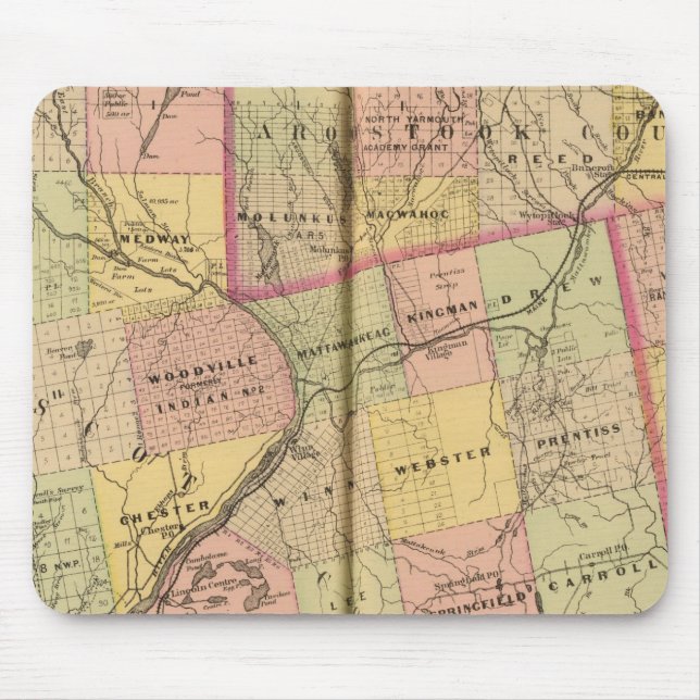 Timber lands 3 Map 2 Mouse Pad (Front)
