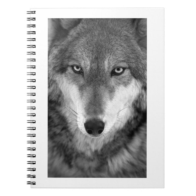 Timber Wolf#1-Notebook Notebook (Front)