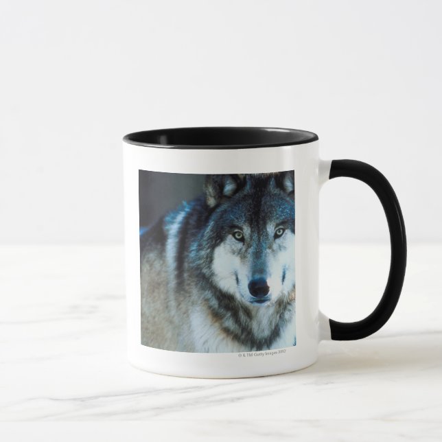 Timber wolf mug (Right)