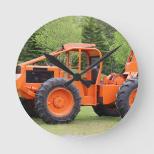 Timberjack Skidder Round Clock