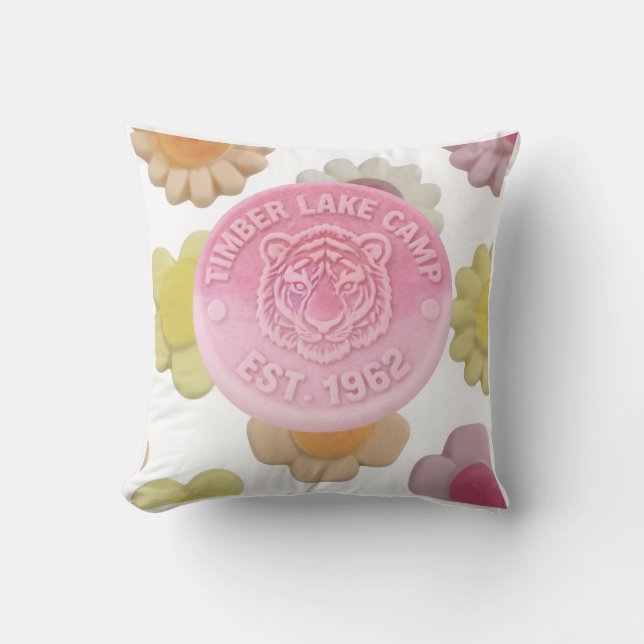 Timberlake Sweedish Candy Pillow (Front)
