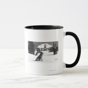 Timberline Lodge and "Lady" the owner's Mug