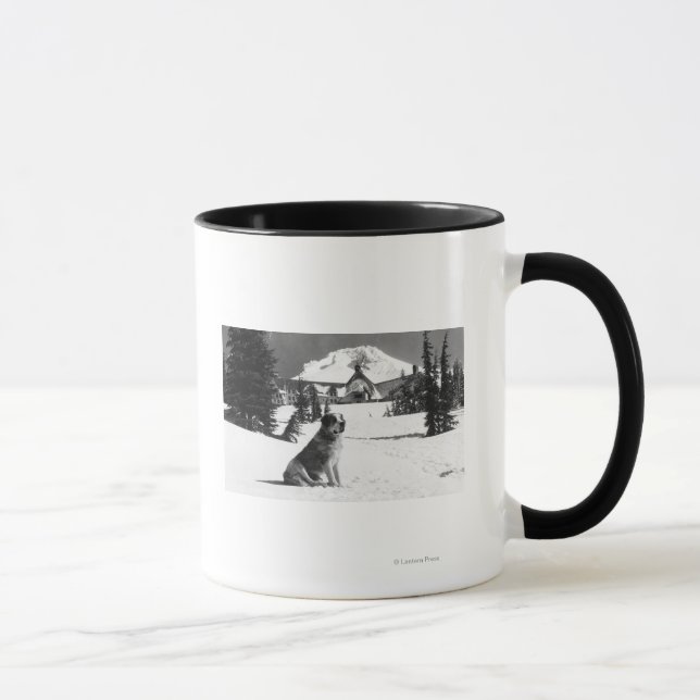 Timberline Lodge and "Lady" the owner's Mug (Right)