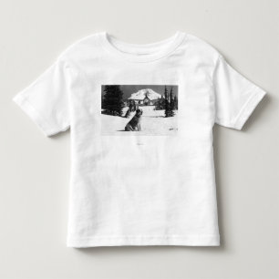 Timberline Lodge and "Lady" the owner's Toddler T-Shirt
