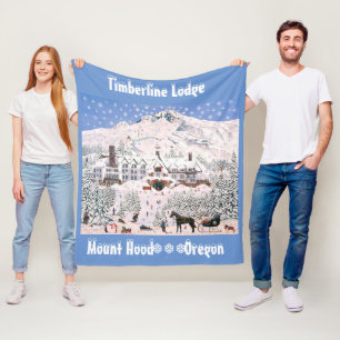 Timberline Lodge Fleece Blanket
