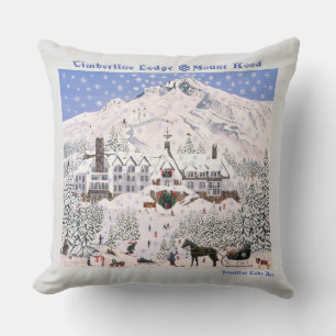 Timberline Lodge ~ Mount Hood Pillow