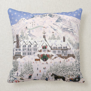 Timberline Lodge ~ Mount Hood Pillow