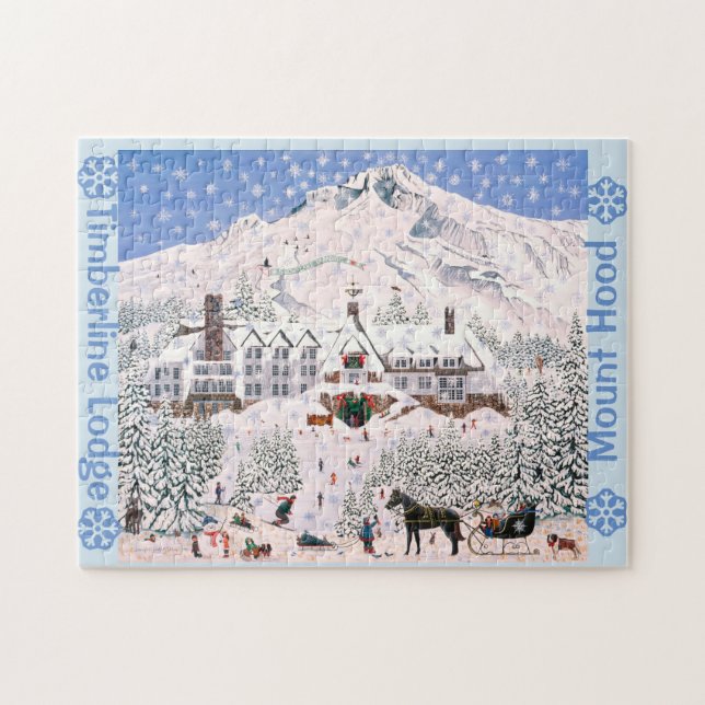 Timberline Lodge Puzzle (Horizontal)