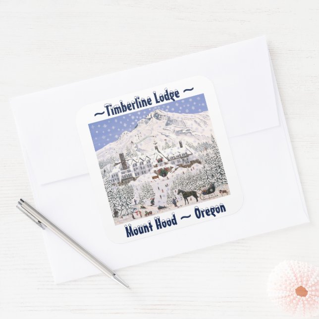 Timberline Lodge Sticker (Envelope)