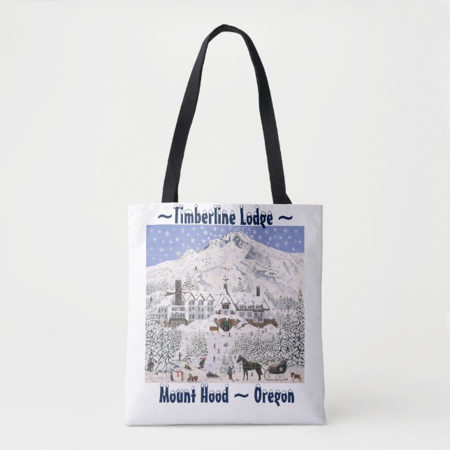 Timberline Lodge Tote Two Bag (Front)