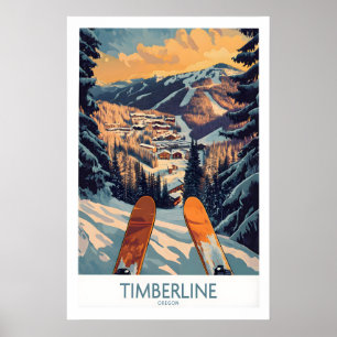 Timberline Wall Art - Oregon 1