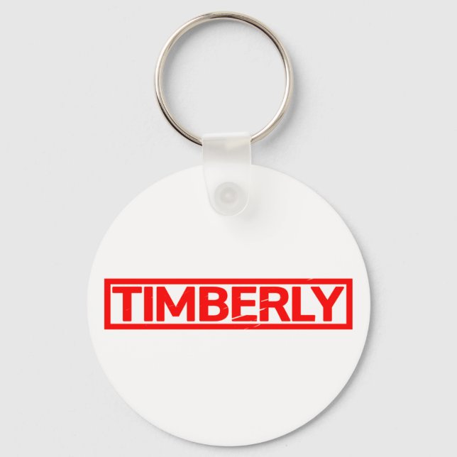 Timberly Stamp Key Ring (Front)