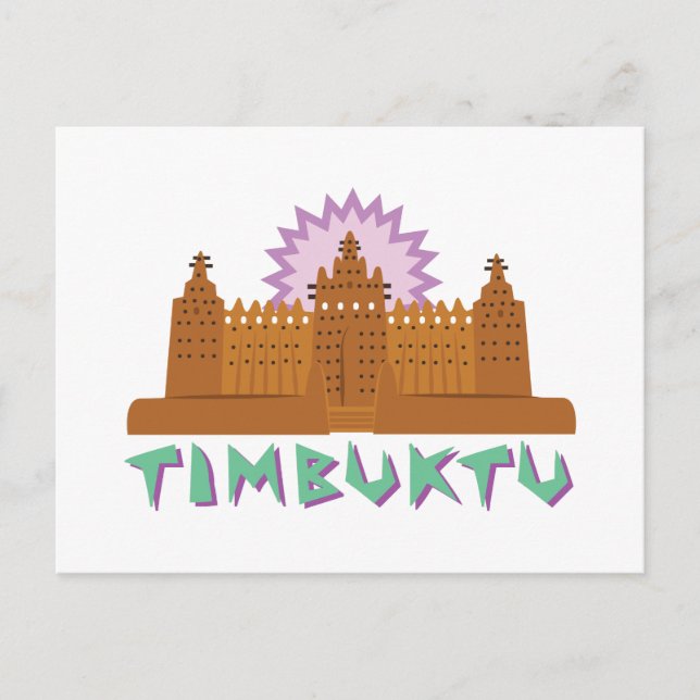 Timbuktu Postcard (Front)
