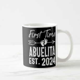 Time Abuelita 2024 Mothers Day Soon To Be Grandma Coffee Mug