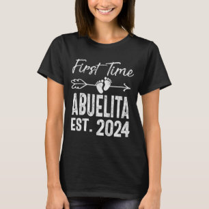Time Abuelita 2024 Mothers Day Soon To Be Grandma T-Shirt