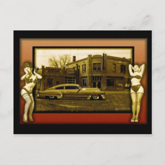 time after timewith dancers postcard