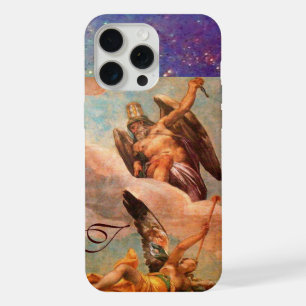 TIME AND FAME ALLEGORY MONOGRAM iPhone CASE