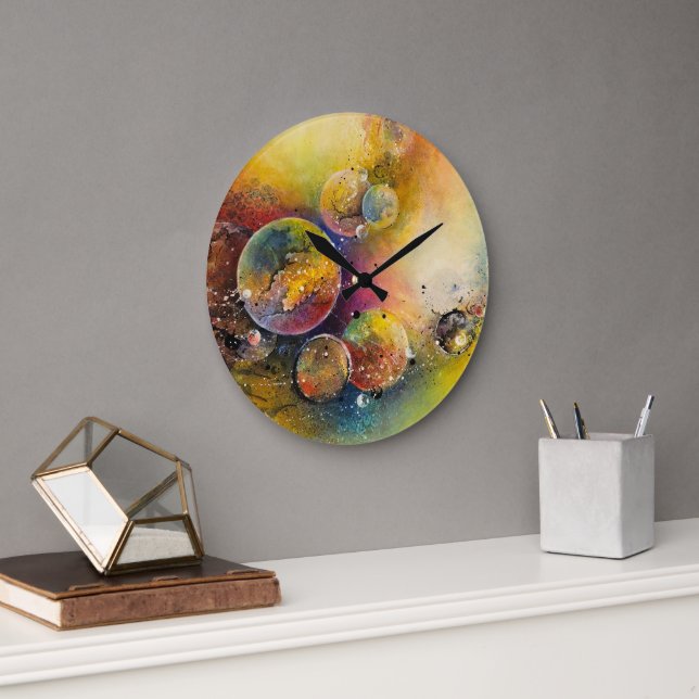 “Time and Space” Large Clock (Office)