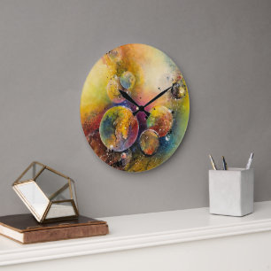 “Time and Space” Large Clock
