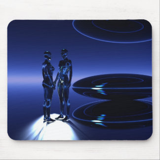 Time and Space Travelers Mouse Pad