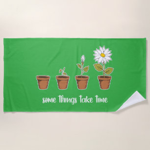 Time Beach Towel
