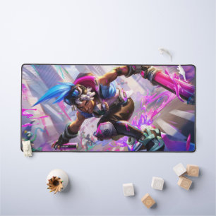 Time Bender Gaming Desk Mat Time-Warp Genius
