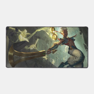 Time Bender Gaming Desk Mat Time-Warp Genius