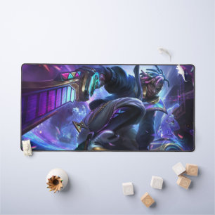 Time Bender Gaming Desk Mat Time-Warp Genius