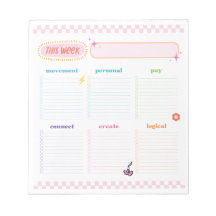 Time Block Planning Pad