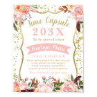 Time Capsule First Birthday Sign