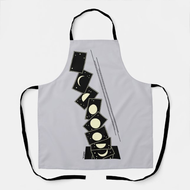 Time Falling Through a Hole Apron (Front)
