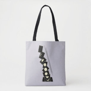 Time Falling Through a Hole Tote Bag