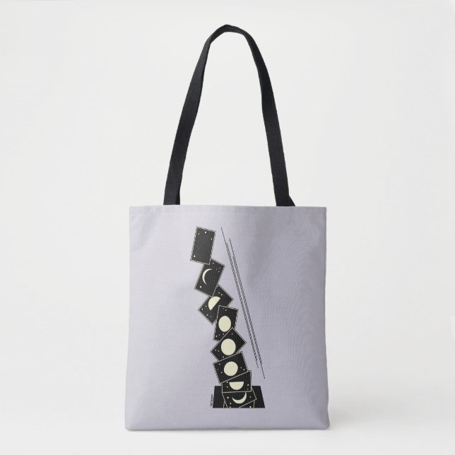 Time Falling Through a Hole Tote Bag (Front)