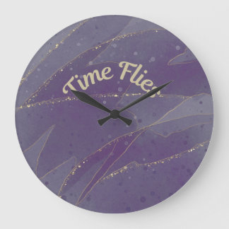 Time Flies 10.75" Large Clock