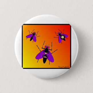Time Flies 6 Cm Round Badge