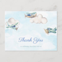 Time Flies Aviation Toy Aeroplanes Thank You