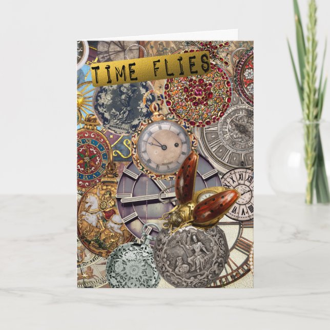 Time Flies! Card (Front)