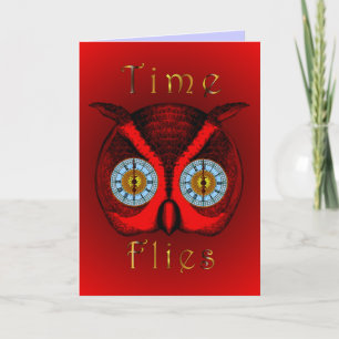 Time Flies Greeting Card