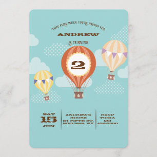 Time Flies Invitation