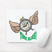 Time Flies Mouse Pad (With Mouse)