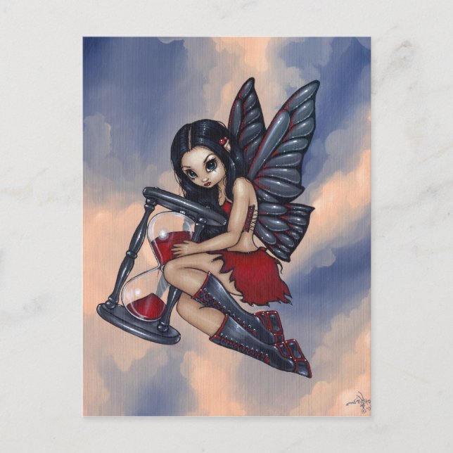 "Time Flies" Postcard (Front)