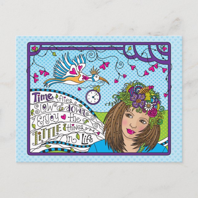 Time Flies_ Postcard (Front)