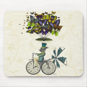Time Flies Rabbit 3 Mouse Pad