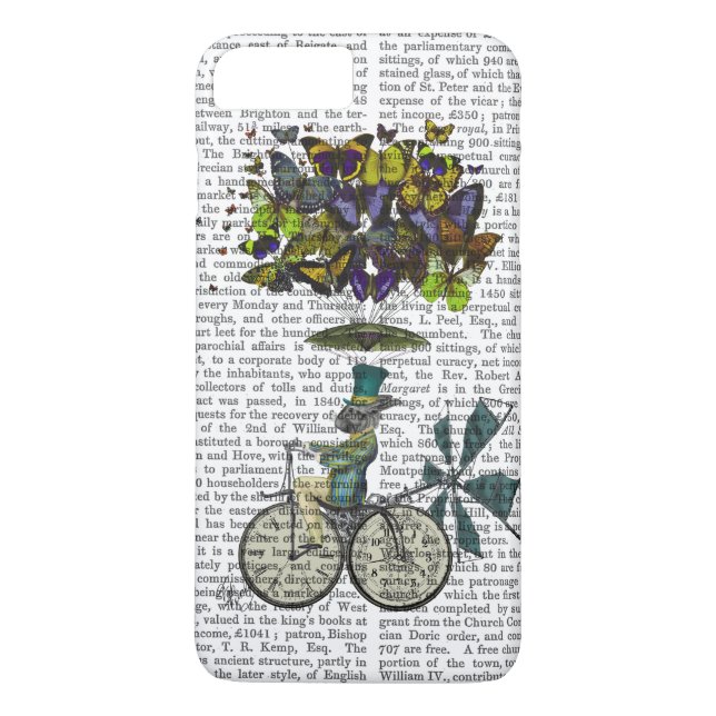 Time Flies Rabbit Case-Mate iPhone Case (Back)